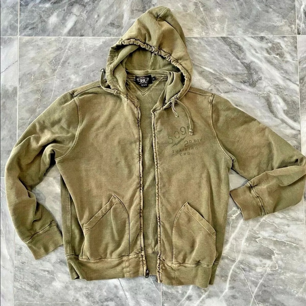 RRL Double RL track sweater hoodie Ralph Lauren